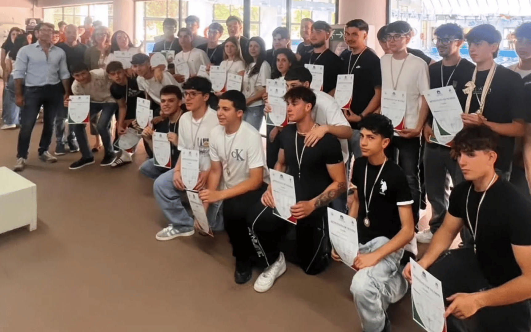 Progetto "La Piscina Entra nella Scuola"- Liceo Scientifico "Archimede" di Menfi.
